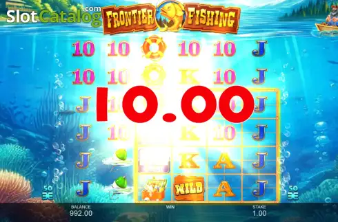 Скрин3. Frontier Fishing слот