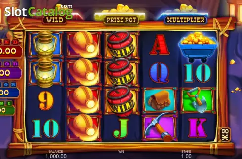 Скрин2. Gold Mine Fortune слот