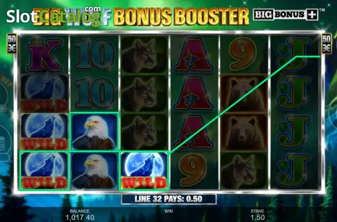 Скрин5. Big Wolf Bonus Booster слот