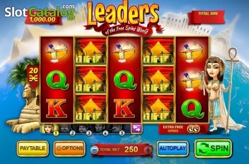 Скрин7. Leaders of the Free Spins World слот
