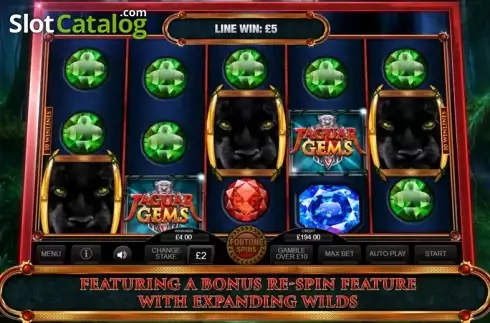Скрин2. Jaguar Gems слот