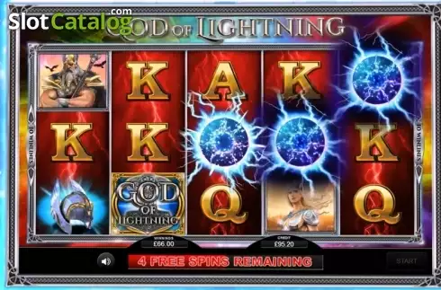 Скрин4. God of Lightning (Inspired Gaming) слот
