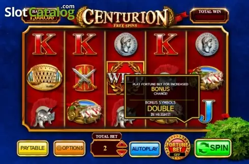 Скрин2. Centurion Free Spins слот