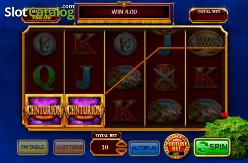 Скрин3. Centurion Free Spins слот