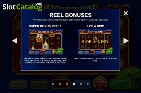 Скрин9. Centurion Free Spins слот