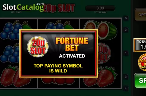 Скрин4. 20p Slot слот
