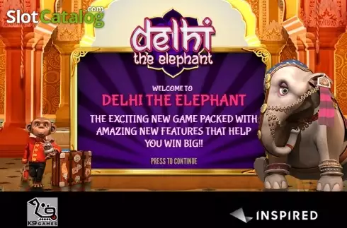 Скрин2. Delhi the Elephant слот
