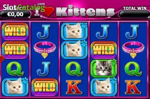 Скрин3. I Love Kittens слот