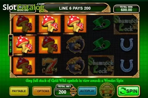 Скрин6. Shamrock Lock слот