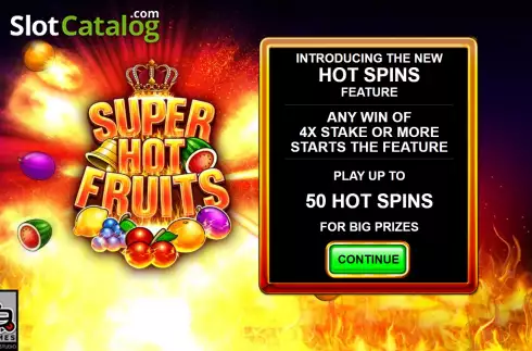 Скрин2. Super Hot Fruits слот