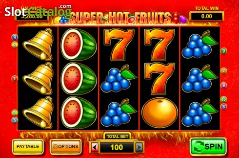 Скрин3. Super Hot Fruits слот