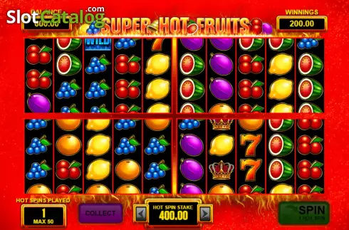 Скрин5. Super Hot Fruits слот
