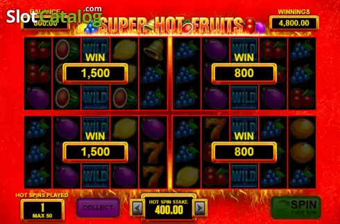 Скрин7. Super Hot Fruits слот
