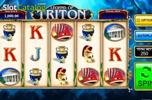 Скрин4. Legend of Triton слот