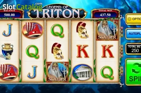 Скрин5. Legend of Triton слот