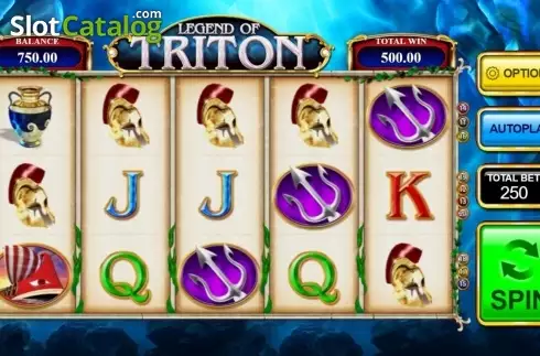 Скрин6. Legend of Triton слот