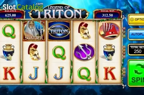 Скрин7. Legend of Triton слот
