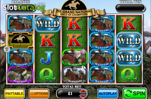 Скрин2. The Grand National Race of Champions слот