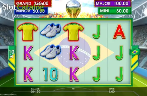 Скрин2. World Soccer Grand Chance слот