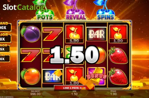 Скрин3. Gold Winner Bonus Cherries слот