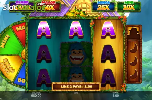 Скрин3. Kong It Up! 3 Reeler слот