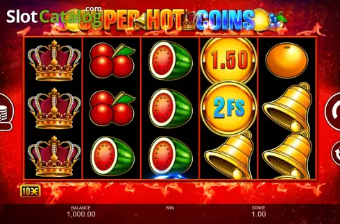 Скрин2. Super Hot Coins слот