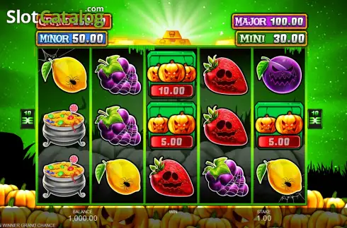 Скрин2. Halloween Golden Winner Grand Chance слот