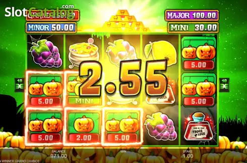 Скрин3. Halloween Golden Winner Grand Chance слот