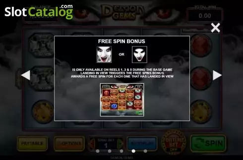 Скрин5. Demon Gems слот