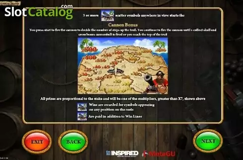 Скрин8. Treasure Island (Inspired) слот