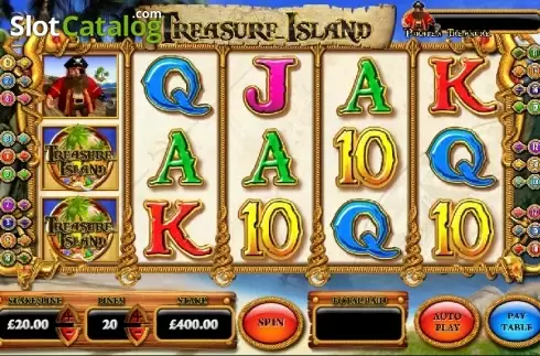 Скрин2. Treasure Island (Inspired) слот