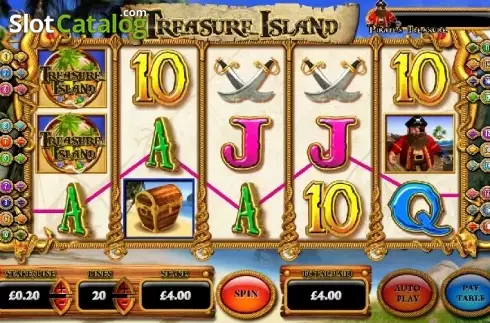 Скрин3. Treasure Island (Inspired) слот