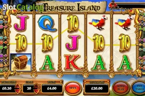 Скрин4. Treasure Island (Inspired) слот