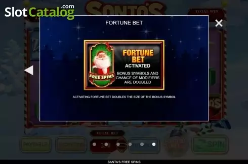 Скрин8. Santa's Free Spins слот