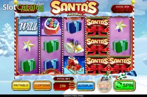 Скрин9. Santa's Free Spins слот
