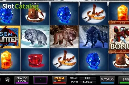 Скрин2. Gem Hunter (Inspired Gaming) слот