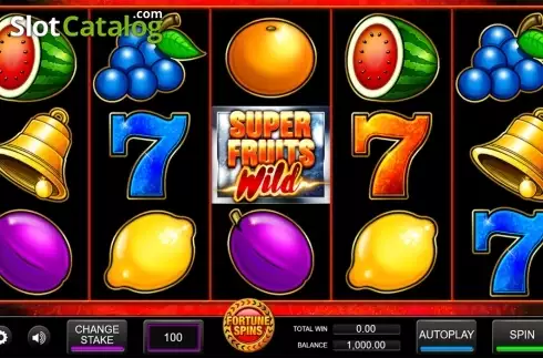 Скрин2. Super Fruits Wild слот
