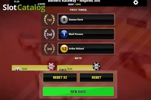 Скрин4. Rush Cars Go! слот