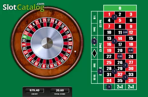 Скрин4. 20p Roulette (Inspired Gaming) слот