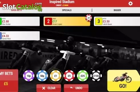 Скрин2. Rush Speedway Go! слот