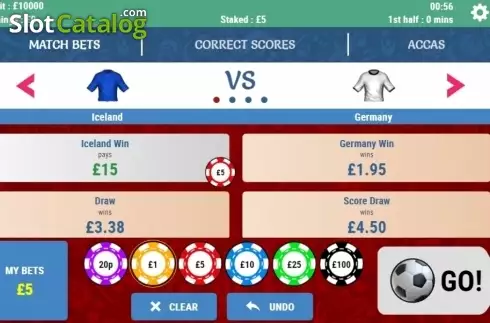 Скрин2. Rush World Cup Go! слот