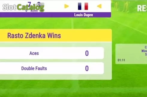 Скрин4. Rush Tennis Go! слот