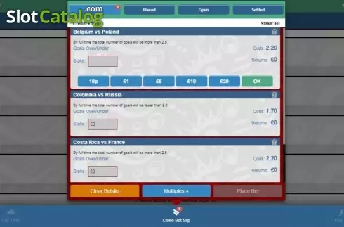 Скрин2. Rush World Cup Live слот