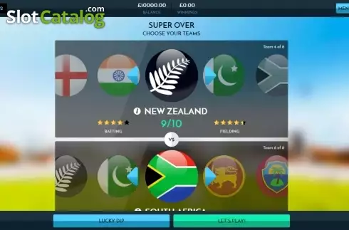Скрин2. Rush Cricket Live слот