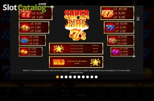Скрин5. Super Fire 7s слот