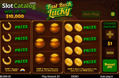 Скрин2. Fast Buck Lucky слот
