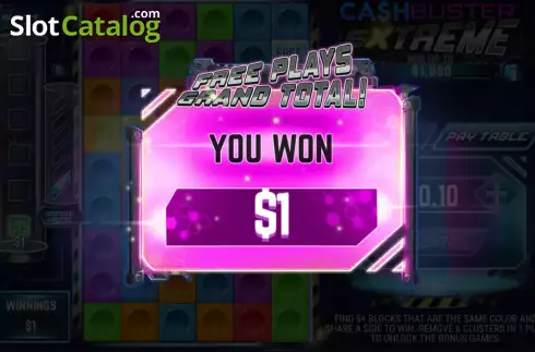 Скрин7. Cash Buster Extreme слот