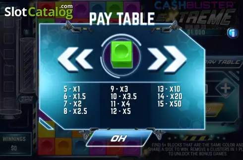 Скрин8. Cash Buster Extreme слот