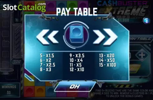 Скрин9. Cash Buster Extreme слот