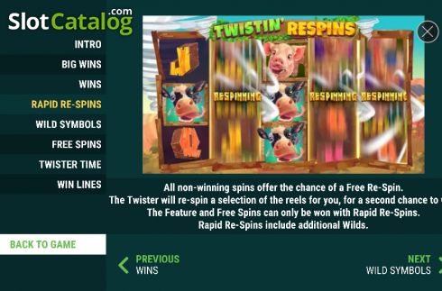 Скрин9. Twistin ReSpins слот